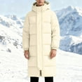 thumbnail image 1 of Men's Big and Tall Winter Jacket with Removable Hood and Multiple Zipper Pockets for Storage, 1 of 9