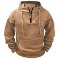 thumbnail image 1 of Men's Big and Tall Work Hoodie with Fleece Lining and Multiple Pockets for Casual Use, 1 of 6