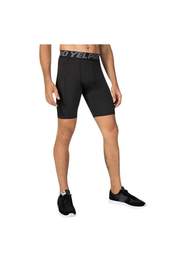 Men's Biker Shorts Cool Dry Athletic Compression Shorts,Workout Running Gym Spandex Baselayer Boxer Briefs with Phone Packet Tights for Biking Basketball Sports Underwear Shorts,Performance Yoga Pants