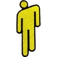 thumbnail image 1 of Men's Billie Eilish Blohsh Yellow Embroidered Patch Yellow, 1 of 1