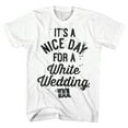 thumbnail image 1 of Men's Billy Idol "WHITE WEDDING" Tee Shirt - White, XL, 1 of 1