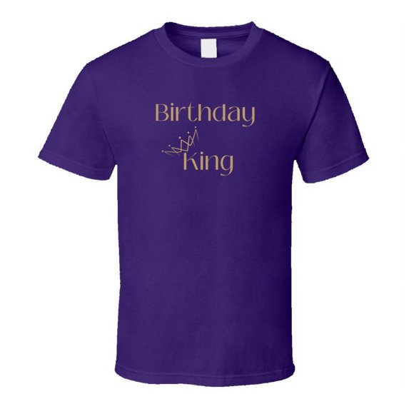Men's Birthday T-Shirt - Birthday King