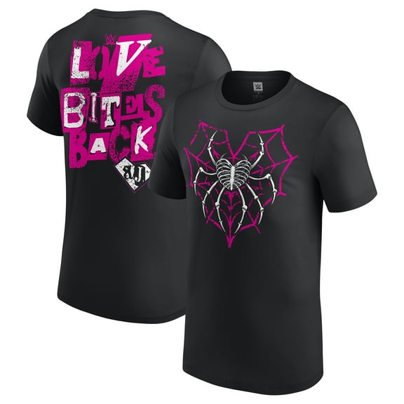 Men's Black AJ Lee Love Bites Back T-Shirt