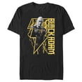 thumbnail image 1 of Men's Black Adam Bolt Antihero  Graphic Tee Black Large, 1 of 5