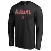 Mens Black Alabama Crimson Tide Team Unity Football Long Sleeve T-Shirt