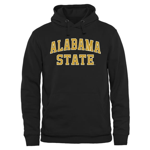 Men's Black Alabama State Hornets Everyday Pullover Hoodie