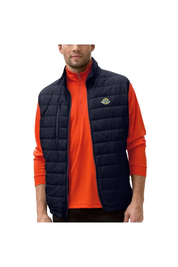 Men's Black Alaska Anchorage Seawolves Apex Compressible Quilted Vest
