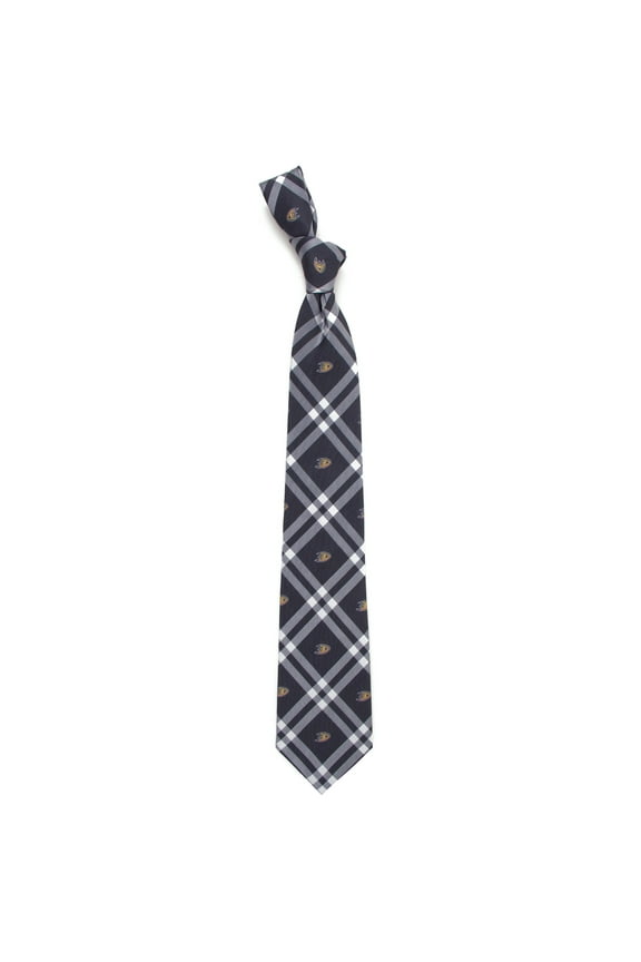 Men's Black Anaheim Ducks Rhodes Tie
