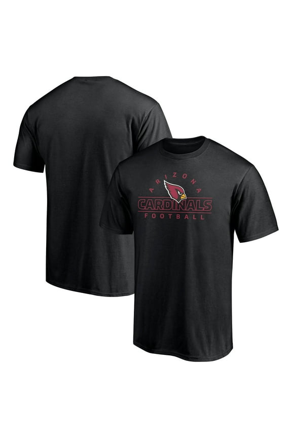 Men's Black Arizona Cardinals Dual Threat T-Shirt