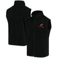 thumbnail image 1 of Men's Black Arizona Cardinals Houston Fleece Full-Zip Vest, 1 of 4