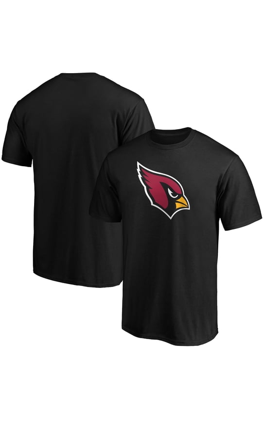 Men's Fanatics Black Arizona Cardinals Primary Logo T-Shirt