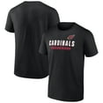 thumbnail image 1 of Men's Black Arizona Cardinals Spirit T-Shirt, 1 of 3
