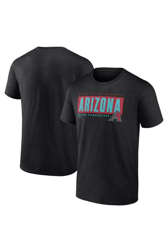 Men's Black Arizona Diamondbacks Blocked Out T-Shirt