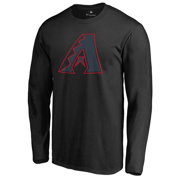 Men's Black Arizona Diamondbacks Taylor Long Sleeve T-Shirt