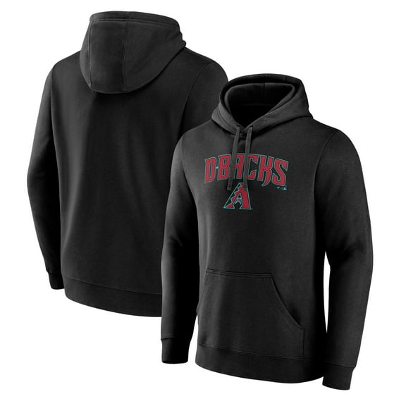Men's Black Arizona Diamondbacks Team Lockup Hoodie