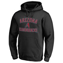 Men's Black Arizona Diamondbacks Victory Arch Pullover Hoodie