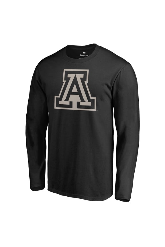 Men's Black Arizona Wildcats Cloak Long Sleeve T-Shirt