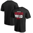 thumbnail image 1 of Men's Black Arkansas Razorbacks Never Yield Hometown Collection T-Shirt, 1 of 3