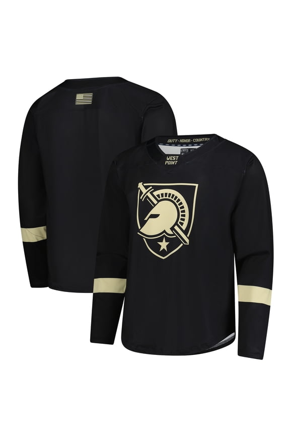 Men's Black Army Black Knights Replica Hockey Jersey