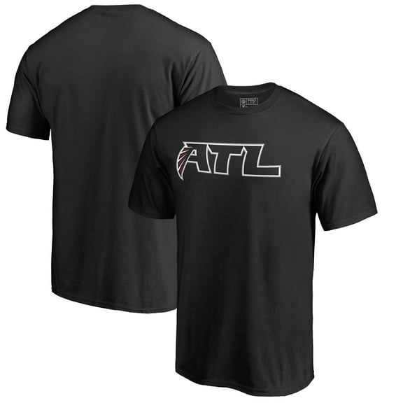 Men's Black Atlanta Falcons Alternate Logo T-Shirt