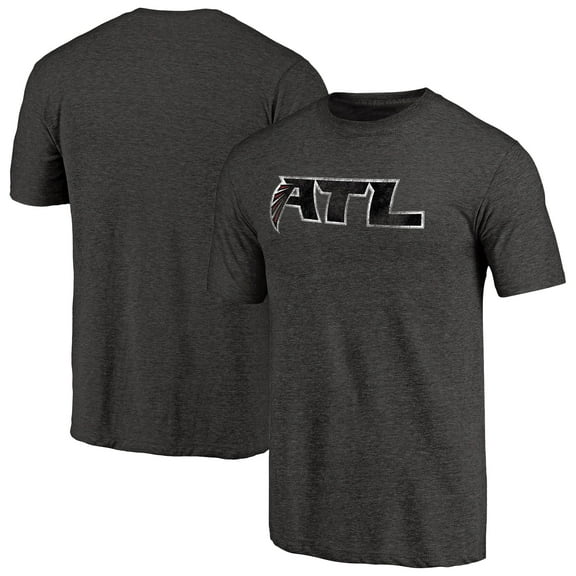 Men's Black Atlanta Falcons Alternate Logo Tri-Blend T-Shirt