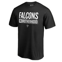 Men's Black Atlanta Falcons Brotherhood Stack T-Shirt