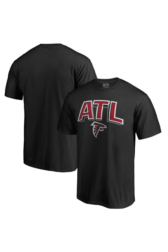 Men's Black Atlanta Falcons Hometown Collection ATL T-Shirt