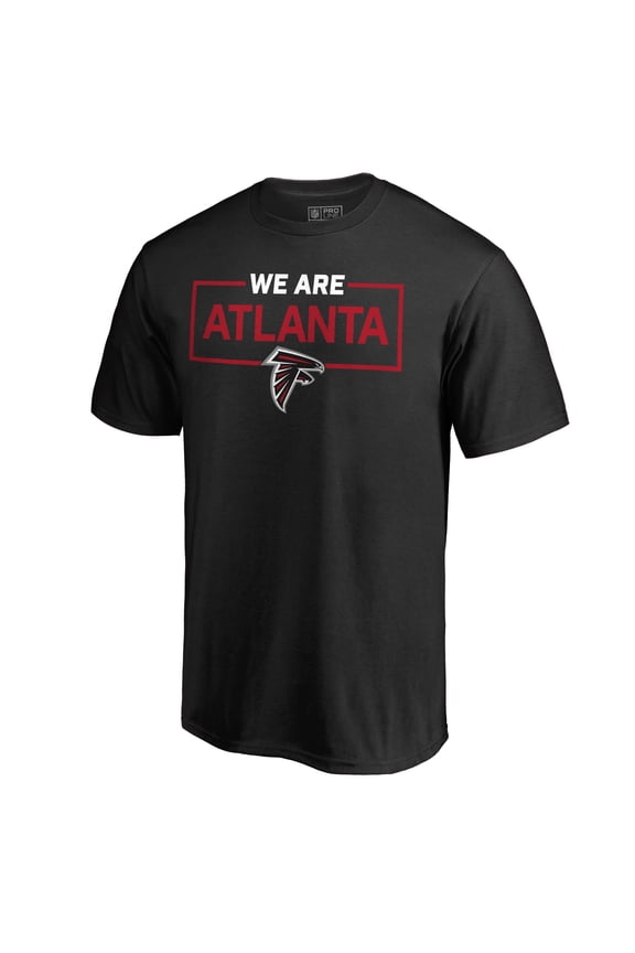 Men's Black Atlanta Falcons We Are Icon T-Shirt