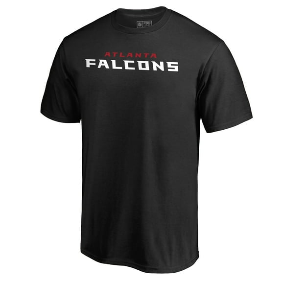 Men's Black Atlanta Falcons Wordmark T-Shirt