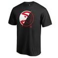 thumbnail image 1 of Men's Black Atlanta Hawks X-Ray T-Shirt, 1 of 3