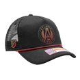 thumbnail image 1 of Men's Black Atlanta United FC Atmosphere Trucker Adjustable Hat, 1 of 5