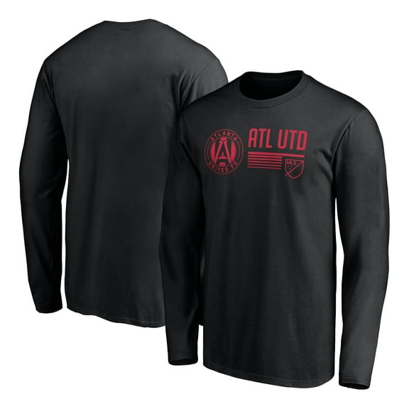 Men's Black Atlanta United FC Delivering Victory Long Sleeve T-Shirt
