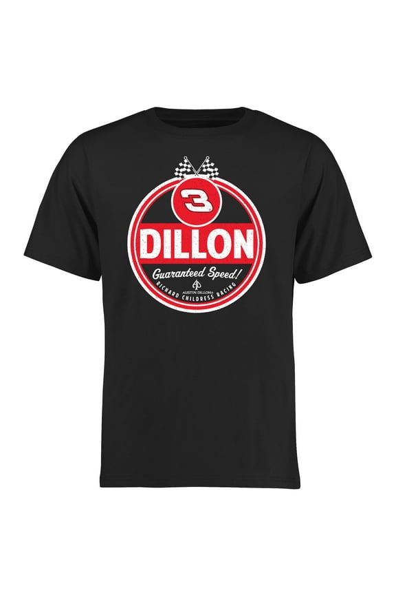 Men's Black Austin Dillon Route 66 T-Shirt