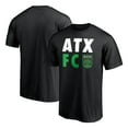 thumbnail image 1 of Men's Black Austin FC Statement T-Shirt, 1 of 3