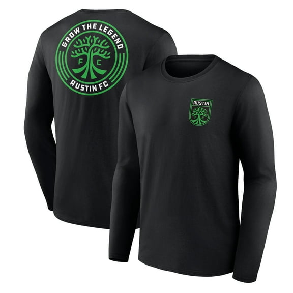 Men's Black Austin FC Team Hometown Collection Long Sleeve T-Shirt