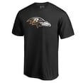 thumbnail image 1 of Men's Black Baltimore Ravens Gradient Logo T-Shirt, 1 of 4
