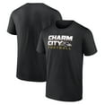 thumbnail image 1 of Men's Black Baltimore Ravens Hometown Collection Sweep T-Shirt, 1 of 3