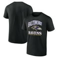 thumbnail image 1 of Men's Black Baltimore Ravens Retro Gridiron T-Shirt, 1 of 3