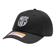 Mens Black Barcelona Berkeley Classic Adjustable Hat - OSFA