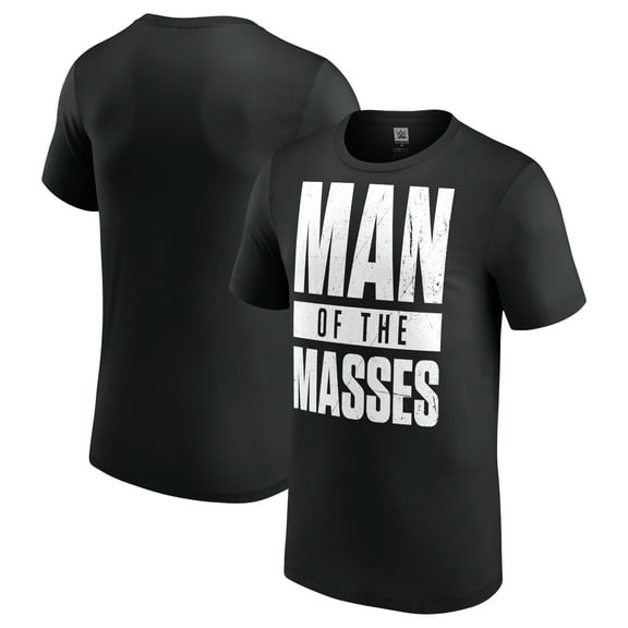 Men's Black Becky Lynch Man of the Masses T-Shirt