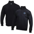thumbnail image 1 of Men's Black Boise State Broncos Big Cotton Quarter-Zip Pullover Sweatshirt, 1 of 3