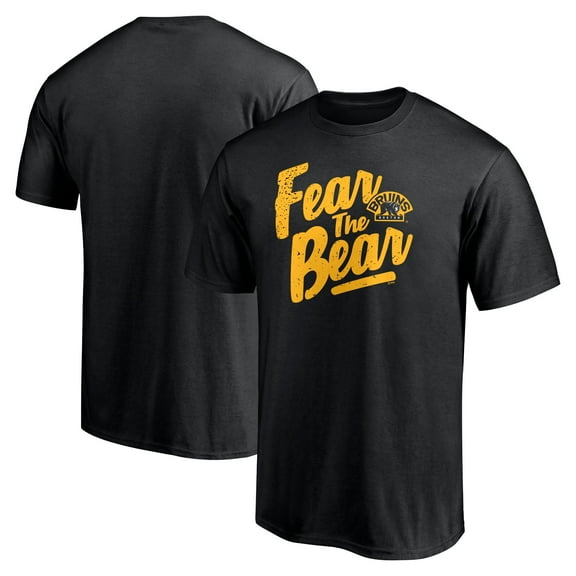 Men's Black Boston Bruins Hometown Collection Push Ahead T-Shirt