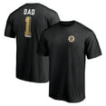 thumbnail image 1 of Men's Black Boston Bruins Number One Dad Logo T-Shirt, 1 of 3