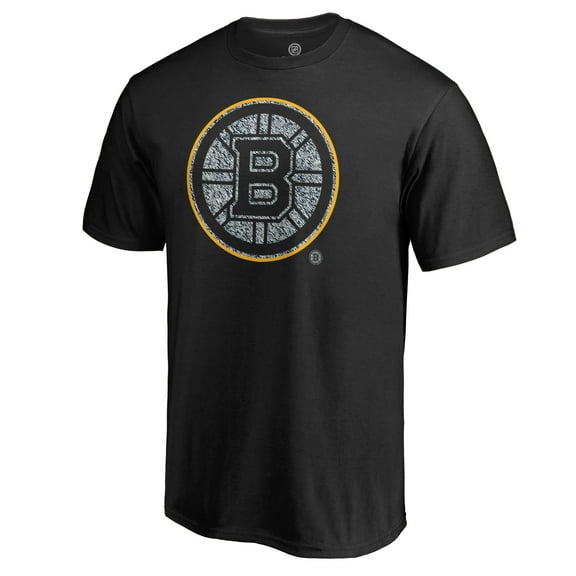 Men's Black Boston Bruins Static Logo T-Shirt