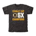 thumbnail image 1 of Men's Black Boston Bruins Victor Tri-Blend T-Shirt, 1 of 2