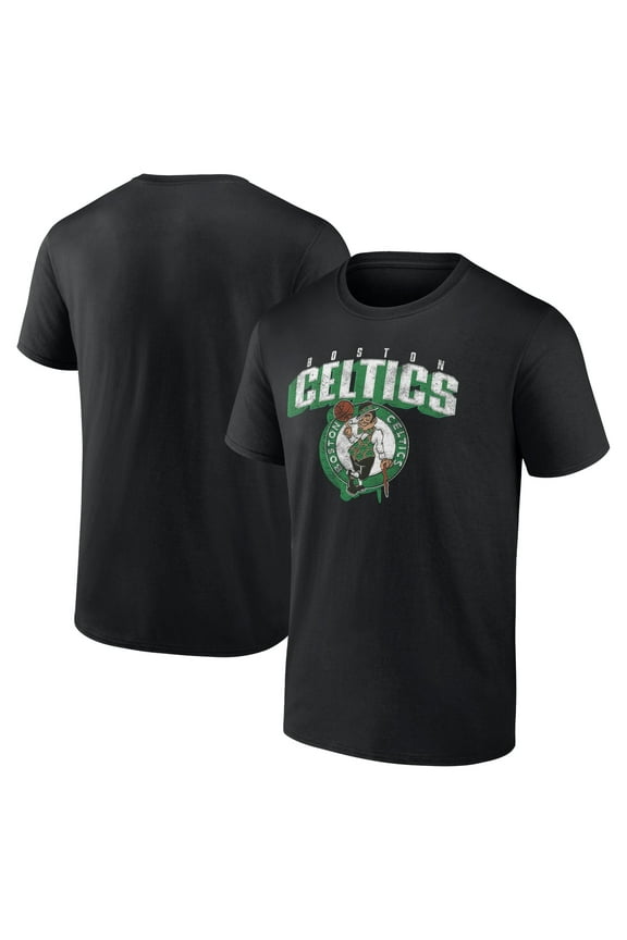 Men's Black Boston Celtics Breakaway Dunk T-Shirt