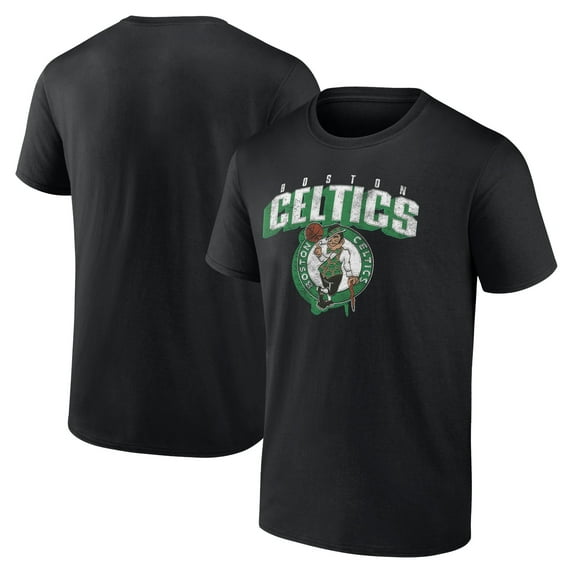 Men's Black Boston Celtics Breakaway Dunk T-Shirt
