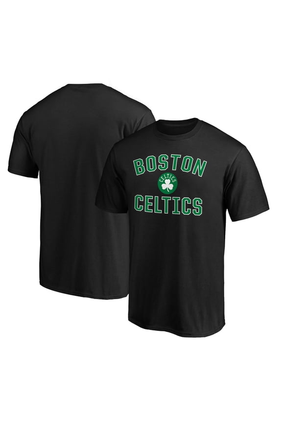 Men's  Black Boston Celtics Victory Arch T-Shirt