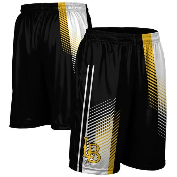 Men's Black Cal State Long Beach The Beach Pocketed Shorts