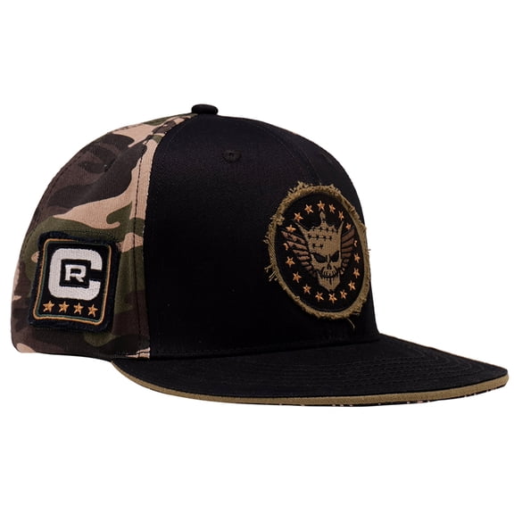Men's Black/Camo Cody Rhodes American Nightmare Snapback Hat